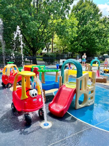 【夏の外遊びに最適】水遊びができるSpray Park＠Chevy Chase